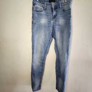 Celebrity Pink Distressed Skinny Jeans Size Juniors 1/25